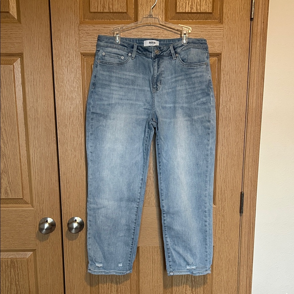 Mica High-Rise Straight Light Blue Women's Jeans